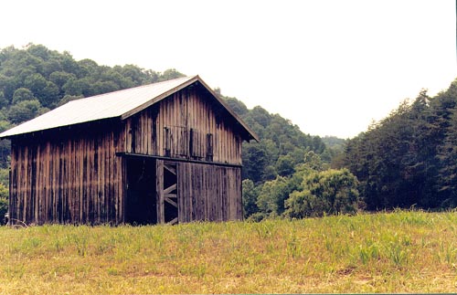 barn on kentucky river farm for sale