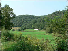 Kentucky River on Old Landing Road near lock 13